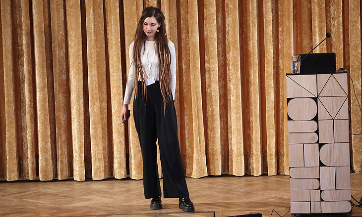 Dr. Chiara Herzog @ 1. „Turn Around Aging Konferenz" am 8. März 2024 im „Künstlerhaus“ in München  / ©Foto: Martin Schmitz